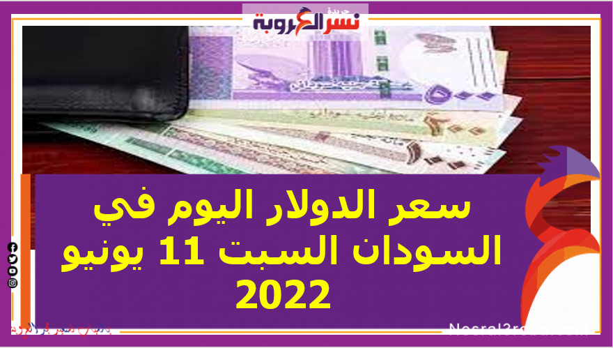 سعر الدولار اليوم في السودان السبت 11 يونيو 2022.. لدى البنوك الرسمية