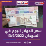 سعر الدولار اليوم في السودان الثلاثاء 13 سبتمبر 2022.. لدى البنك المركزي