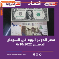 سعر الدولار اليوم في السودان الخميس 6 أكتوبر 2022.. خلال التداول