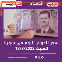 سعر الدولار اليوم في سوريا السبت 8 أكتوبر 2022.. خلال التعاملات