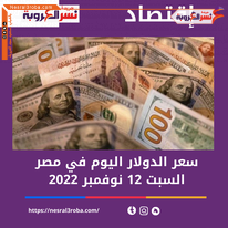 سعر صرف الدولار اليوم في مصر السبت 12 نوفمبر 2022.. خلال التعاملات