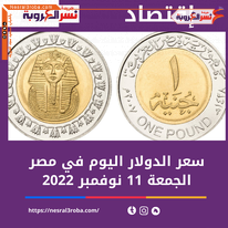 سعر الدولار اليوم في مصر الجمعة 11 نوفمبر 2022..بعد زيادة متوسطه 3 قروش