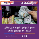 سعر الدولار اليوم في لبنان الاثنين 14 نوفمبر 2022 لدى مصرف لبنان المركزي
