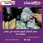 سعر الدولار اليوم في لبنان السبت 3 ديسمبر 2022.. لدى مصرف لبنان المركزي