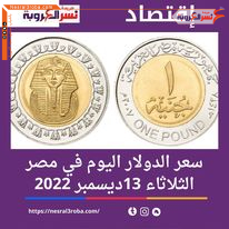 سعر الدولار اليوم في مصر الثلاثاء 13 ديسمبر 2022.. داخل "البنوك والصرافات"،
