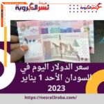 سعر صرف الدولار اليوم في السودان الأحد 1 يناير 2023.. " البنك المركزي" يدعم الجنيه