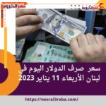سعر صرف الدولار اليوم في لبنان الأربعاء 11 يناير 2023.. أرتفاع مستمر