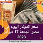 سعر الدولار اليوم في مصر الجمعة 17 فبراير 2023..في البنوك وشركات الصرافة.