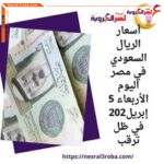 أسعار الريال السعودي في مصر اليوم الأربعاء 5 إبريل202 في ظل ترقب داخل السوق الموازية