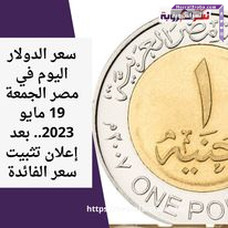سعر الدولار اليوم في مصر الجمعة 19 مايو 2023.. بعد إعلان تثبيت سعر الفائدة