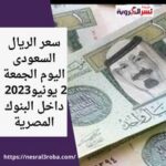 سعر الريال السعودى اليوم الجمعة 2 يونيو2023 داخل البنوك المصرية