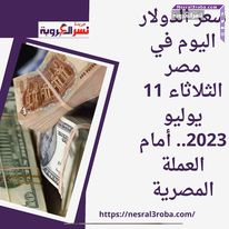 سعر الدولار اليوم في مصر الثلاثاء 11 يوليو 2023.. أمام العملة المصرية