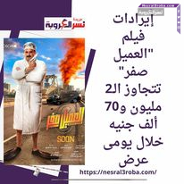 إيرادات فيلم "العميل صفر" تتجاوز الـ2 مليون و70 ألف جنيه خلال يومى عرض