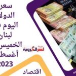 سعر الدولار اليوم في لبنان الخميس 31 أغسطس 2023.. العملة الخضراء لا تزال حاضرة