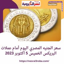سعر الجنيه المصري اليوم أمام عملات البريكس الخميس 5 أكتوبر 2023