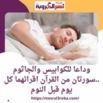 وداعا للكوابيس والجاثوم ..سورتان من القرآن اقرائهما كل يوم قبل النوم