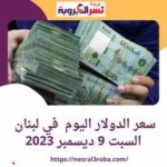 واستمر سعر صرف عملة الدولار الأمريكى اليوم استقراره في لبنان أمام الليرة، في الوقت الذي انخفضت به الكتلة النقدية بالأسواق.