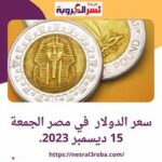 سعر الدولار في مصر الجمعة 15 ديسمبر 2023.. اليوم عطلة أسبوعية