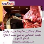 سبب ارتفاع أسعار اللحوم.. يجب أن يسأل علي ذلك المستوردين الكبار والمربين الكبار