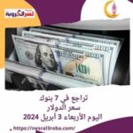 هبوط في 7 بنوك.. سعر الدولار اليوم الأربعاء 3 أبريل 2024
