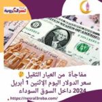مفاجـأة من العيار الثقيل .. سعر الدولار اليوم الإثنين 1 أبريل 2024 داخل السوق السوداء