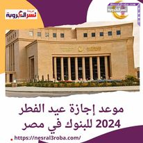 موعد إجازة عيد الفطر 2024 للبنوك داخل مصر
