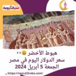 هبوط الأخضر ..سعر الدولار اليوم في مصر الجمعة 5 أبريل 2024