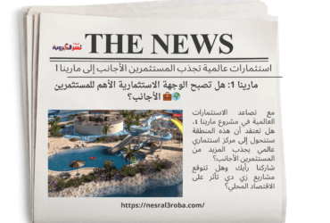 استثمارات عالمية تجذب المستثمرين الأجانب إلى مارينا 1