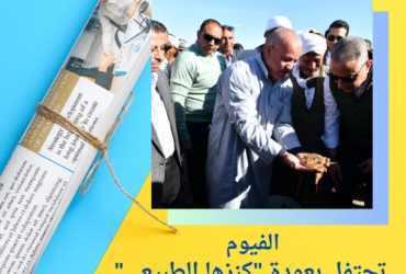 الفيوم تحتفل بعودة "كنزها الطبيعي".. بحيرة قارون تعود إلى الحياة