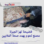 فضيحة تهز الجيزة: مصنع لحوم يهدد صحة الملايين