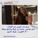 مريم بنت شيرين عبد الوهاب تنشر كواليس خاصة من غرفة والدتها بحفلة الكويت.. شوف الصور! 🎤✨