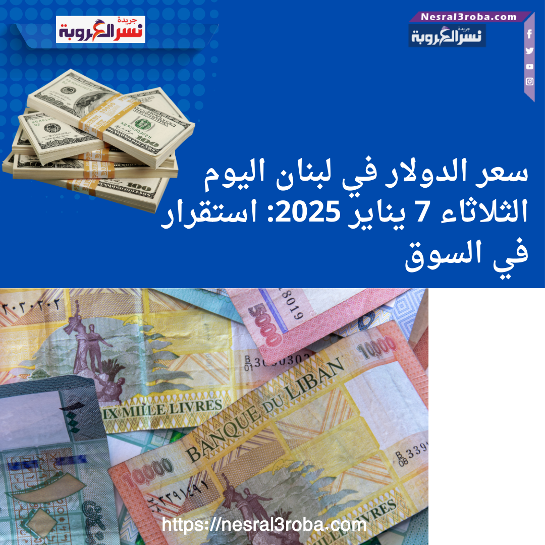 سعر الدولار في لبنان اليوم الثلاثاء 7 يناير 2025: استقرار في السوق