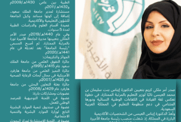 الدكتورة إيناس العيسى نائبًا لوزير التعليم بالمرتبة الممتازة: مسيرة أكاديمية حافلة بالإنجازات