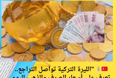 🇹🇷💰 "الليرة التركية تواصل التراجع.. تعرف على أسعار الصرف والذهب اليوم الأربعاء 21 مايو 2025"