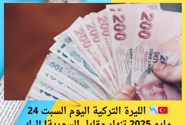 🇹🇷📉 الليرة التركية اليوم السبت 24 مايو 2025 تنهار مقابل السورية! إليك الأسعار الجديدة في سوريا اليوم 💰