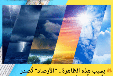 🔥 بسبب هذه الظاهرة.. "الأرصاد" تُصدر بيانًا عاجلًا بشأن طقس اليوم الخميس 15 مايو 2025