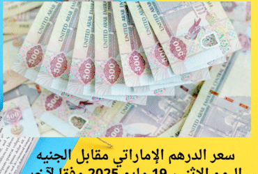 سعر الدرهم الإماراتي مقابل الجنيه المصري اليوم الإثنين 19 مايو 2025.. استقرار في مؤشرات الصرف