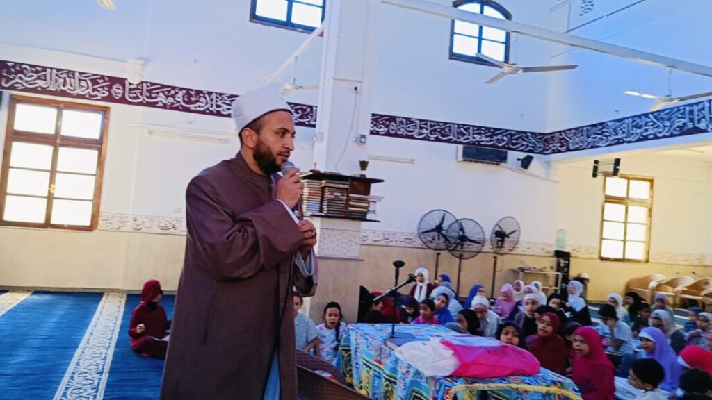🌟 لقاء تفاعلي مميز للأطفال بمسجد جنة الفردوس بالشروق ضمن النشاط الصيفي لوزارة الأوقاف 27 514110528 1073287758228069 2220589409800645557 n