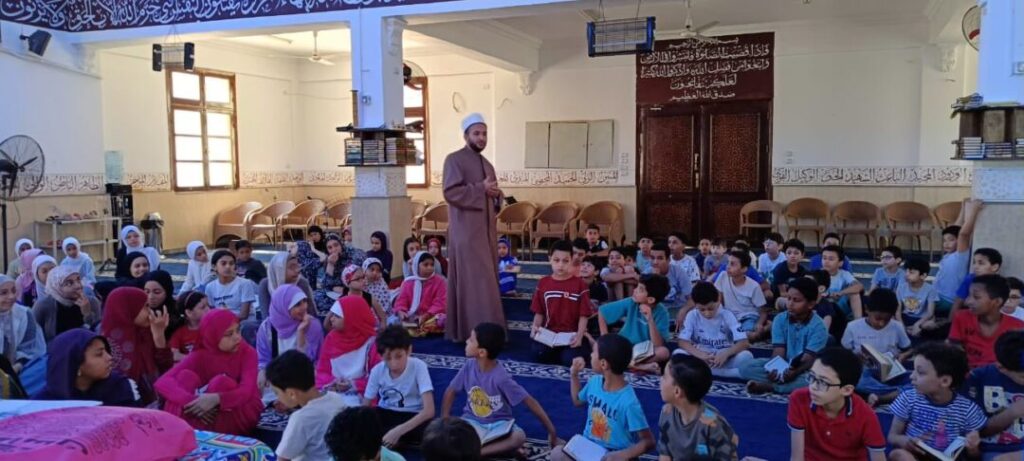 🌟 لقاء تفاعلي مميز للأطفال بمسجد جنة الفردوس بالشروق ضمن النشاط الصيفي لوزارة الأوقاف 26 514325968 1073287338228111 292649617411464443 n
