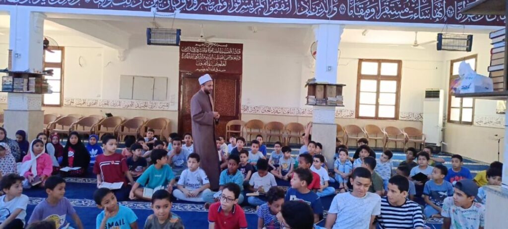 🌟 لقاء تفاعلي مميز للأطفال بمسجد جنة الفردوس بالشروق ضمن النشاط الصيفي لوزارة الأوقاف 28 515495153 1073287541561424 366143897128727663 n