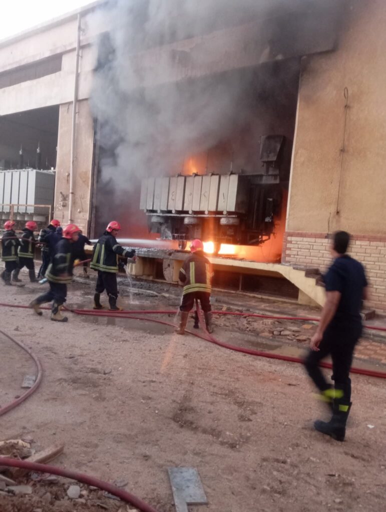 السيطرة على حريق بمحطة محولات غرب العاشر من رمضان دون إصابات.. ورئيس الجهاز يتابع ميدانيًا 28 518340597 1137769955063008 969366351504548790 n