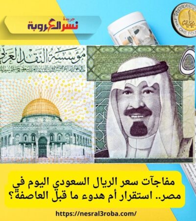 مفاجآت سعر الريال السعودي اليوم في مصر.. استقرار أم هدوء ما قبل العاصفة؟