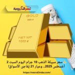 💰 سعر سبيكة الذهب 10 جرام اليوم السبت 2 أغسطس 2025.. وعيار 21 يُفاجئ الأسواق!