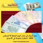 سعر الدولار في لبنان اليوم الجمعة 8 أغسطس 2025 - استقرار ملحوظ في الأسواق