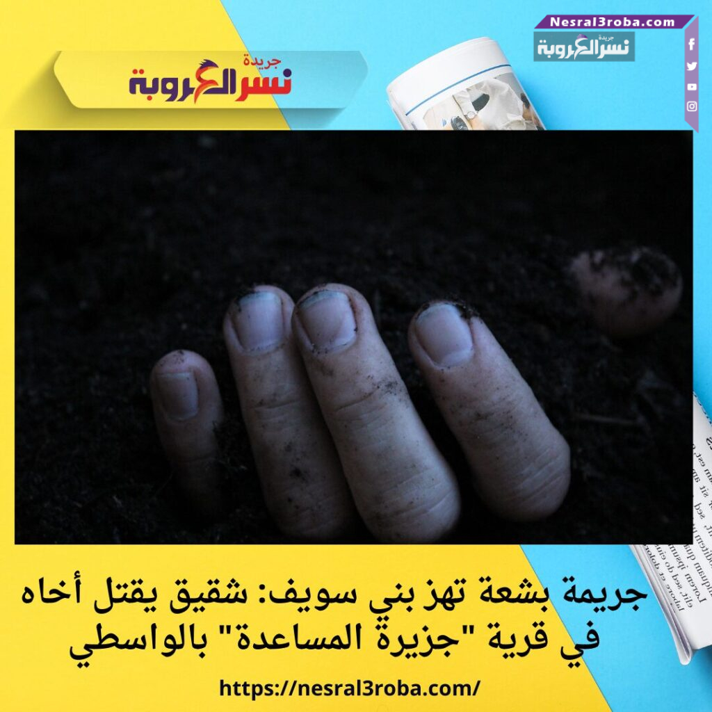 جريمة بشعة تهز بني سويف: شقيق يقتل أخاه في قرية "جزيرة المساعدة" بالواسطي
