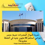 ضربة لأموال المخدرات: ضبط عنصر إجرامي استثمر 50 مليون جنيه في أنشطة مشروعة!