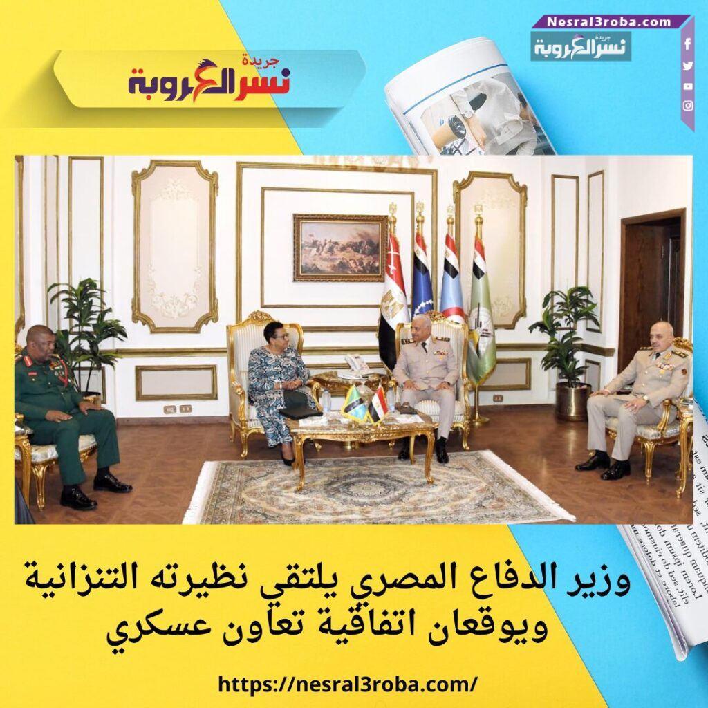 وزير الدفاع المصري يلتقي نظيرته التنزانية ويوقعان اتفاقية تعاون عسكري