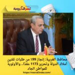 محافظ الغربية: إنجاز 99٪ من طلبات تقنين أملاك الدولة وتحرير 1173 عقدًا.. والأولوية للمواطن الجاد