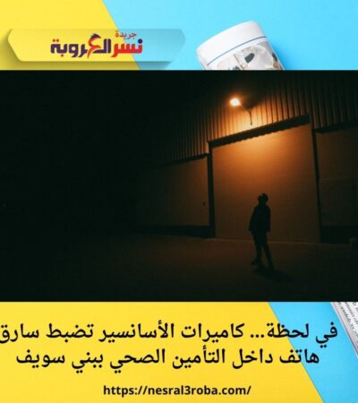 في لحظة… كاميرات الأسانسير تضبط سارق هاتف داخل التأمين الصحي ببني سويف