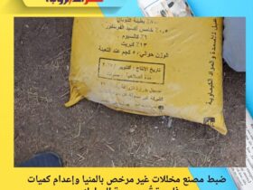 ضبط مصنع مخللات غير مرخص بالمنيا وإعدام كميات فاسدة تُهدد صحة المواطنين 30 ضبط مصنع مخللات غير مرخص بالمنيا وإعدام كميات فاسدة تُهدد صحة المواطنين